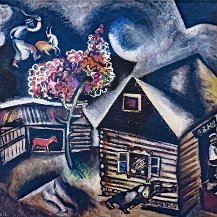 Marc Chagall - La Pluie