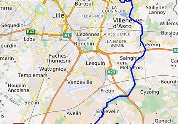 La Marque La Marque De 31,7 km de longueur, la Marque prend sa source à Mons-en-Pévèle et se jette dans la Deûle à Marquette. Elle...